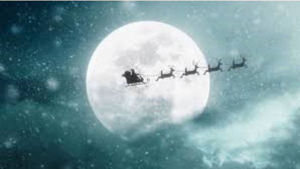 Man in sleigh !!